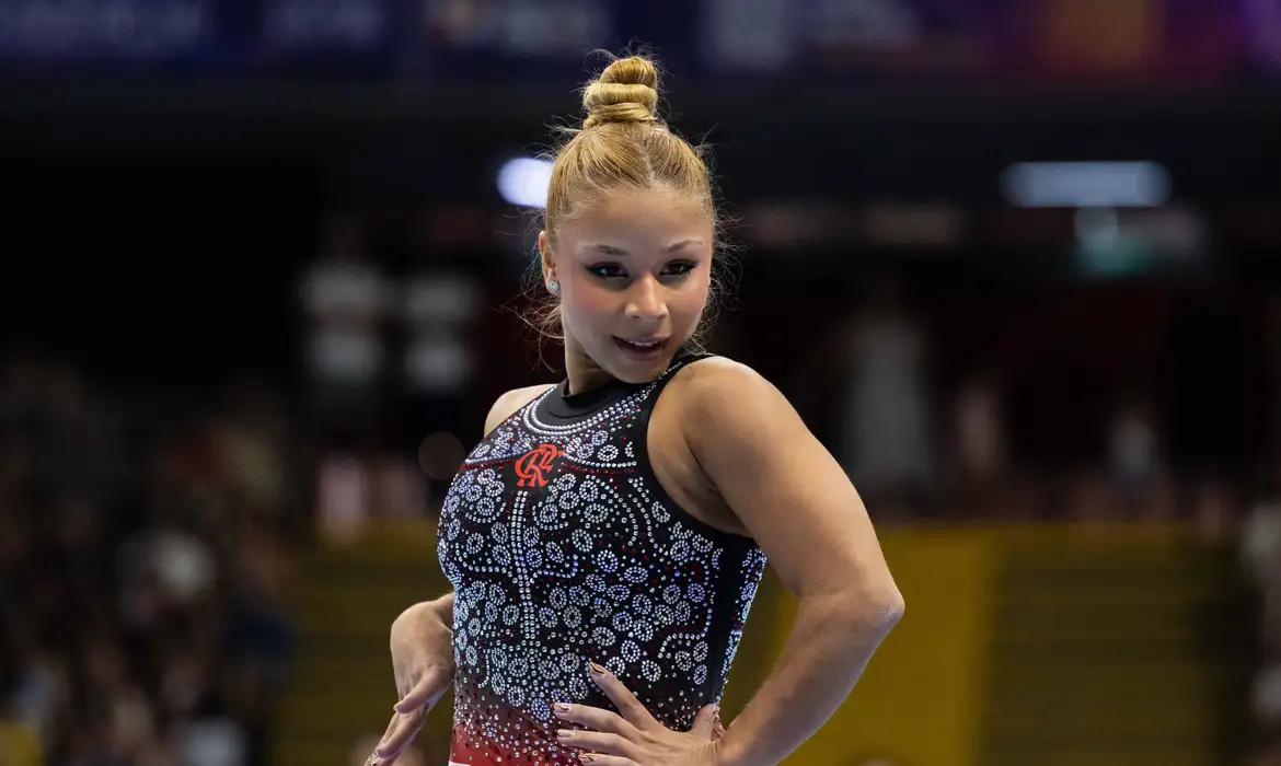 Flávia Saraiva, ginástica artística, Campeonato Brasileiro de Ginástica, Flamengo, ginástica, esporte, Arthur Nory, Caio Souza, Yuri Guimarães, M1NewsTV, M1NewsMaricáNoticias