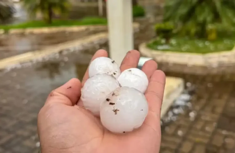 Sul tem alerta para chuva forte, ventos intensos e granizo nesta terça