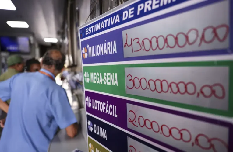 Mega-Sena acumula e prêmio chega a R$ 45 milhões; veja números