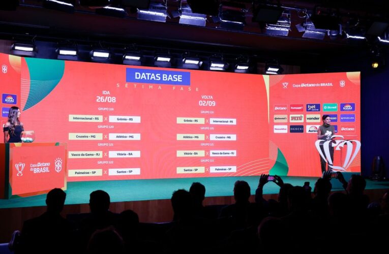Copa do Brasil 2026 terá três clássicos nas quartas de final