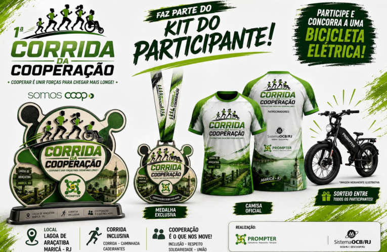 Corrida da Cooperação reúne 2 mil pessoas em Araçatiba, Maricá