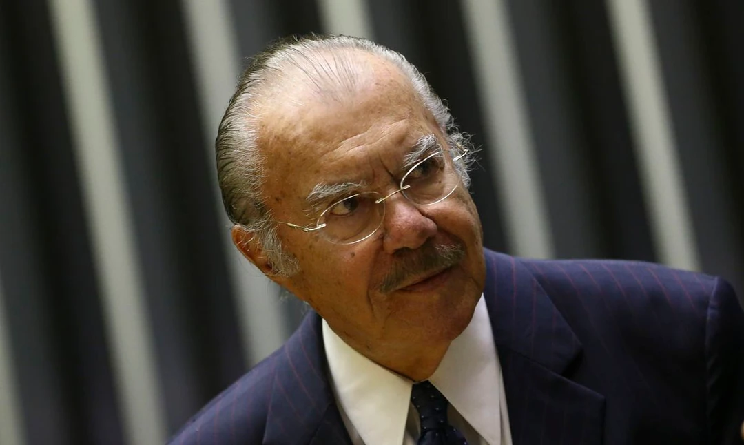 José Sarney, ex‑presidente do Brasil, sendo atendido no Hospital Sírio‑Libanês, em São Paulo
