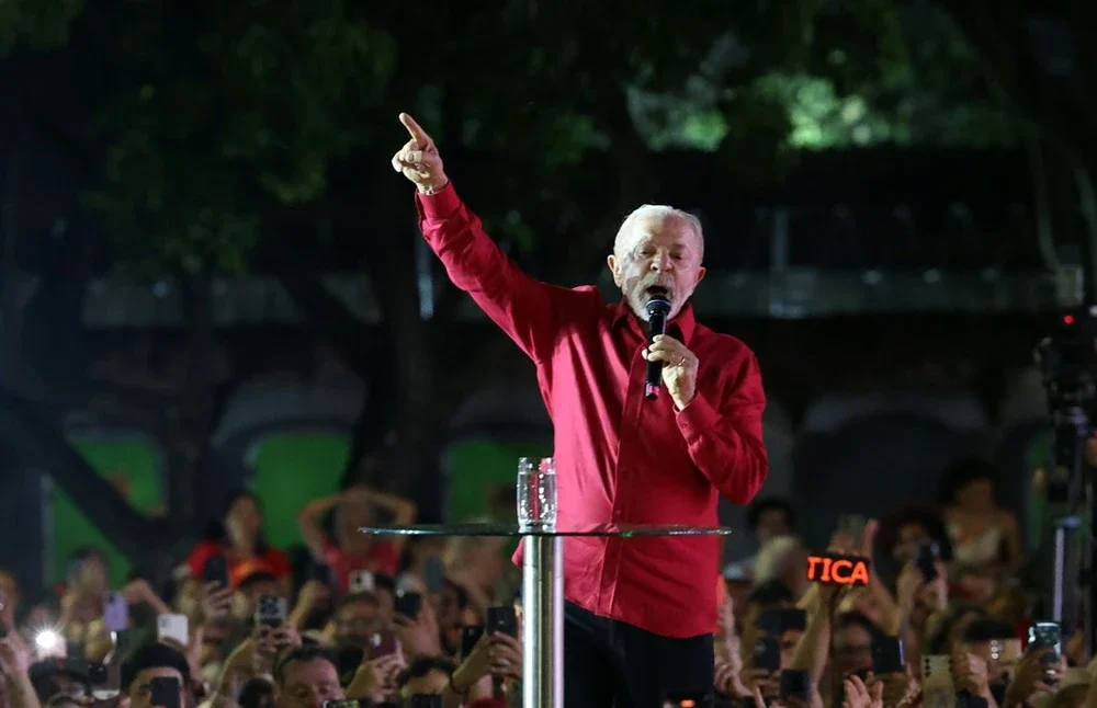 Luiz Inácio Lula da Silva apresentando proposta de criação do Ministério da Segurança Pública