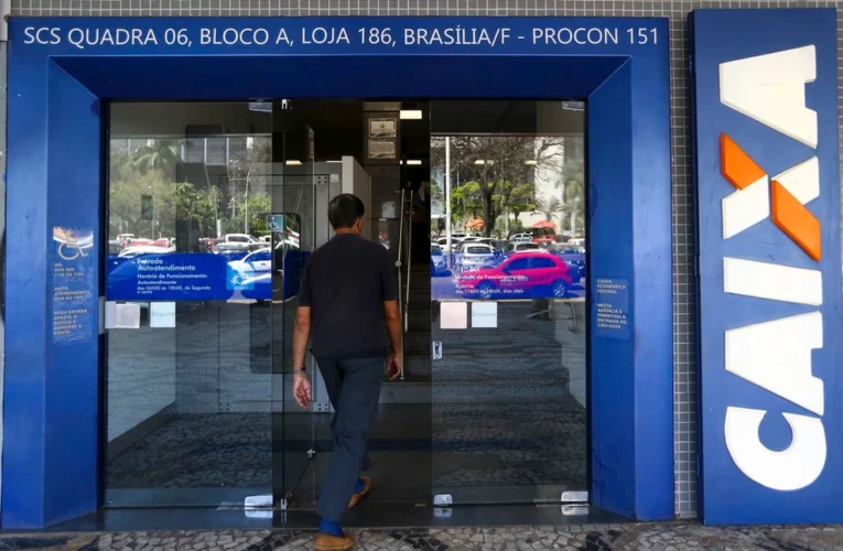 Imagem ilustrativa do logo da Caixa Econômica Federal sobre o pagamento do Bolsa Família