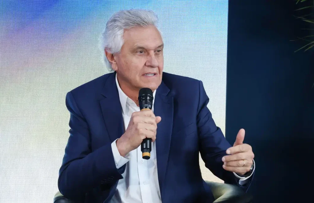 Ronaldo Caiado, candidato do PSD à presidência, em campanha