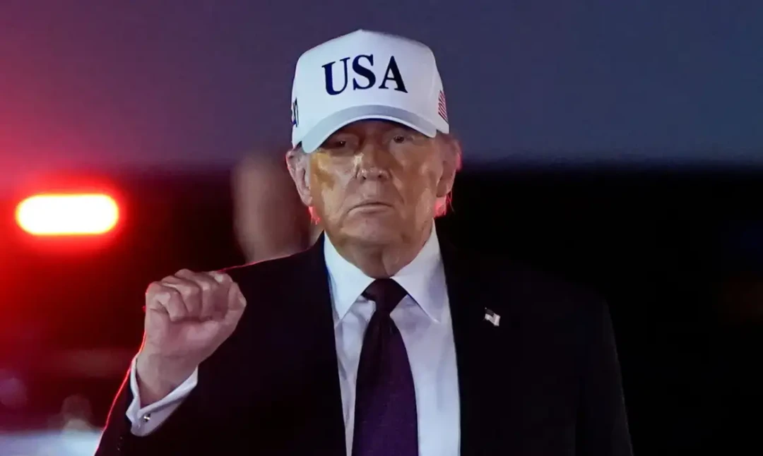 Donald Trump em declaração ao Congresso dos Estados Unidos