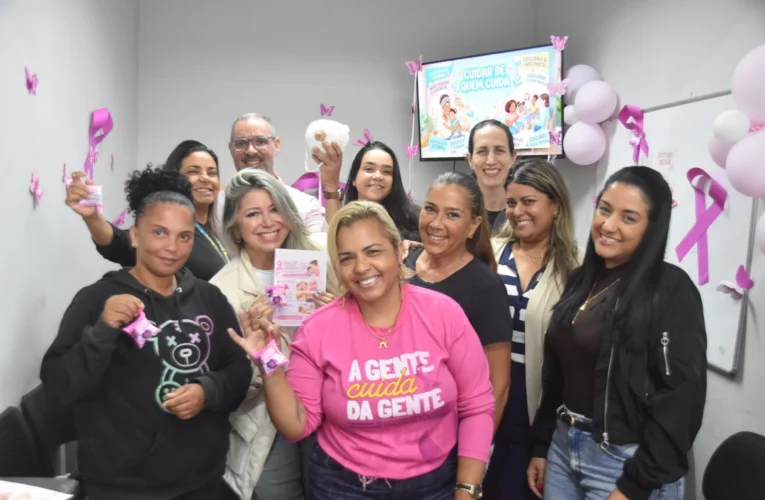 Casa do Autista sedia roda de conversa sobre prevenção do câncer de mama em Maricá