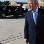 Donald Trump falando sobre a eleição brasileira durante entrevista