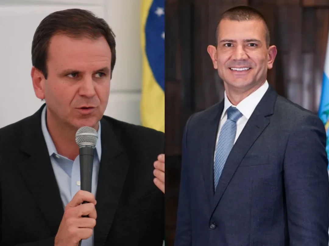 Eduardo Paes em campanha para o governo do Rio de Janeiro