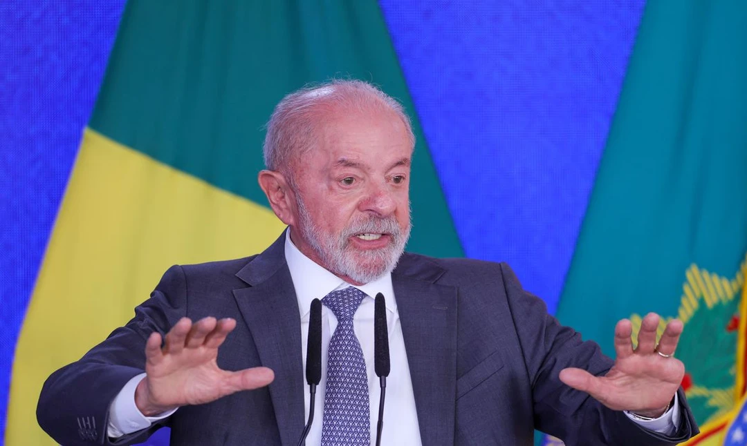 Lula durante entrevista ao Jornal Nacional defendendo a redução da maioridade penal para crimes hediondos