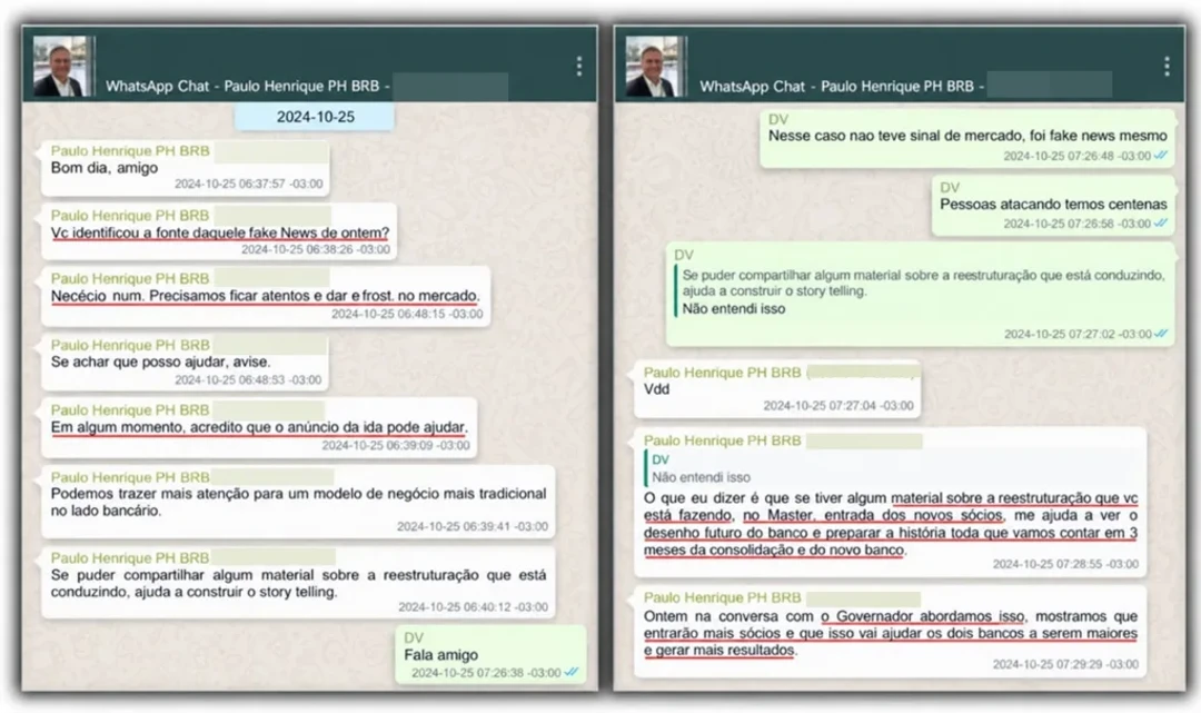 Ibaneis Rocha, ex-governador do Distrito Federal, aparece em foto oficial enquanto discute questões bancárias