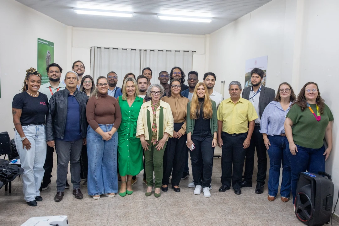 Cerimônia de posse dos 44 membros do Conselho Municipal de Ciência, Tecnologia e Inovação, realizada no Território do Futuro, Flamengo, Maricá
