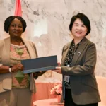 Lu Xinyu, presidente do Fórum Acadêmico do Sul Global, discursando no evento em Xangai