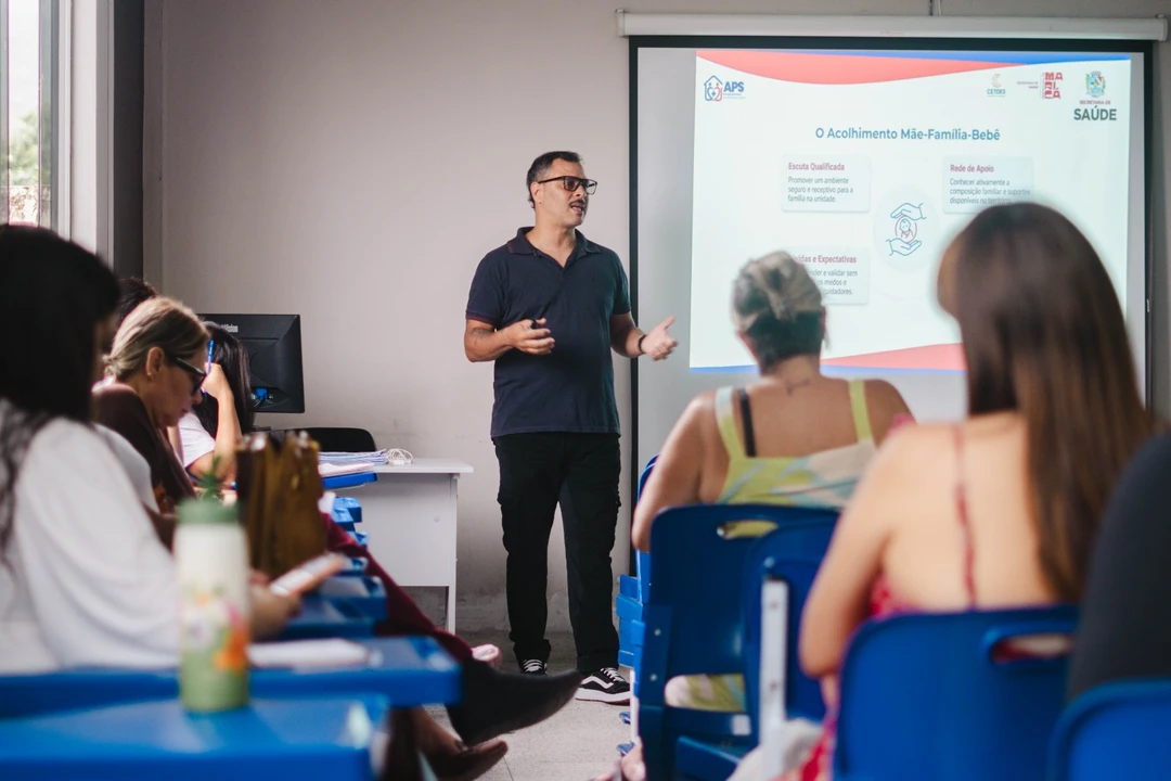 Profissionais de saúde da Atenção Primária em Maricá participam de capacitação sobre desenvolvimento infantil